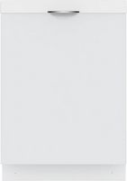 Bosch - 300 Series 24" Top Control Smart Built-In Stainless Steel Tub Dishwasher with 3rd Rack, 4...