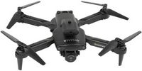 Vivitar - Air View Foldable Drone with Remote - Black