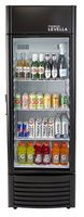 Premium Levella - 6.5 cu. ft. 1-Door Commercial Merchandiser Refrigerator Glass-Door Beverage Dis...