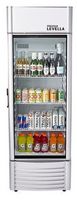 Premium Levella - 6.5 cu. ft. 1-Door Commercial Merchandiser Refrigerator Glass-Door Beverage Dis...