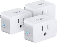 TP-Link - Tapo Smart Wi-Fi Plug Mini with Matter (3-pack) - White