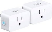 TP-Link - Tapo Smart Wi-Fi Plug Mini with Matter (2-pack) - White