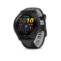 Garmin - Forerunner 265 GPS Smartwatch 46 mm Fiber-Reinforced polymer - Black