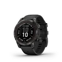 Garmin - fenix 7 Pro Sapphire Solar GPS Smartwatch 47 mm Fiber-reinforced polymer - Carbon Gray D...