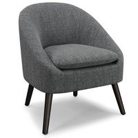 Simpli Home - Redding Accent Chair - Storm Grey