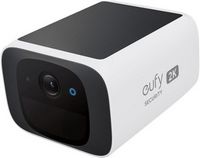 eufy - SoloCam S220 Outdoor Battery Powered Security Camera with Solar Charging - White