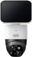 eufy - S340 Outdoor Solar Powered 3K PTZ Security Camera with Dual Lens - White