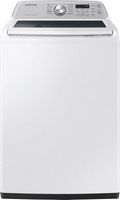 Samsung - 4.6 Cu. Ft. High-Efficiency Smart Top Load Washer with ActiveWave Agitator - White