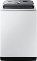 Samsung - 5.5 Cu. Ft. High-Efficiency Smart Top Load Washer with Super Speed Wash - White