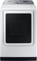 Samsung - 7.4 Cu. Ft. Smart Gas Dryer with Steam Sanitize+ - White