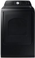 Samsung - 7.4 Cu. Ft. Smart Gas Dryer with Sensor Dry - Black