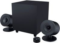 Razer - Nommo V2 Pro Full-Range 2.1 PC Gaming Speakers with Wireless Subwoofer (4 Piece) - Black