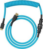 Glorious - Coiled USB-C Artisan Braided Keyboard Cable for Mechanical Gaming Keyboards - Electric...
