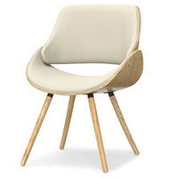 Simpli Home - Malden Bentwood Dining Chair with Wood Back - Natural