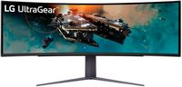 LG - UltraGear 49" LED Curved Dual QHD 1-ms FreeSync Monitor with HDR (DisplayPort, HDMI, USB) - ...