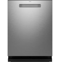 GE Profile - 24" Top Control Smart Built-In Stainless Steel Tub Dishwasher with 3rd Rack, Microba...