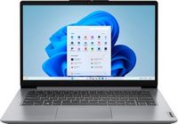 Lenovo - Ideapad 1 14.0&quot; HD Laptop - Celeron N4020 with 4GB Memory - 64GB eMMC - Cloud Grey