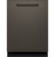 GE - 24" Top Control Smart Built-In Stainless Steel Tub Dishwasher with 3rd Rack, Sanitize Cycle ...