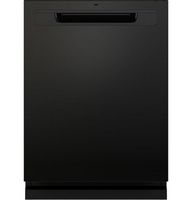 GE - 24" Top Control Smart Build in Stainless Steel Tub Dishwasher with 3rd Rack, Santize Cycle a...