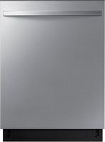 Samsung - AutoRelease Built-in Dishwasher Fingerprint Resistant with 3rd Rack, 51dBA - Stainless ...