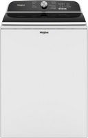 Whirlpool - 5.3 Cu. Ft. High Efficiency Top Load Washer with Deep Water Wash Option - White