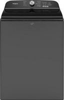 Whirlpool - 5.3 Cu. Ft. High Efficiency Top Load Washer with Deep Water Wash Option - Volcano Black