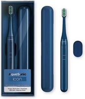 AquaSonic - Icon -  Ultra-Slim Electric Toothbrush with Travel Case, Magnetic Holder, Battery Ope...