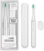 AquaSonic - Icon -  Ultra-Slim Electric Toothbrush with Travel Case, Magnetic Holder, Battery Ope...