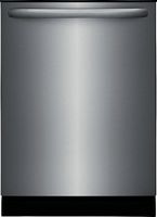 Frigidaire - 24&quot; Top Control Built-In Plastic Tub Dishwasher with MaxDry 52 dBA - Stainless Steel