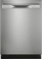 Frigidaire - Gallery 24" Top Control Built-In Stainless Steel Tub Dishwasher with CleanBoost Tech...