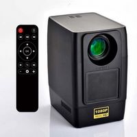 AAXA - L500 Native 1080p Smart Projector, Android 9.0, WiFi, BT, Wireless Mirroring, Streaming Ap...