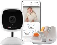 Masimo - Stork Vitals+ Baby Monitor with Night Vision Two-Way Audio Camera and Baby Boot - White