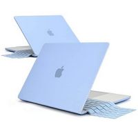 Techprotectus - MacBook case for 2023-24 MacBook Air 15" with Apple M2/M3 Chip - Serenity Blue