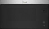 Whirlpool - 1.1 Cu. Ft. Over-the-Range Microwave with Flush Built-in Design - Stainless Steel
