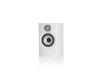 Bowers & Wilkins - 600 S3 Series Bookshelf Speaker with 1" Tweeter and 5" Midbass (Pair) - White