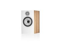 Bowers & Wilkins - 600 S3 Series Bookshelf Speaker with 1" Tweeter and 6.5" Midbass (Pair) - Oak