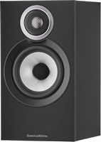 Bowers & Wilkins - 600 S3 Series Bookshelf Speaker with 1" Tweeter and 5" Midbass (Pair) - Black