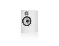 Bowers & Wilkins - 606 S3 Series Bookshelf Speaker with 1" Tweeter and 6.5" Midbass (Pair) - White