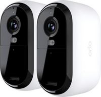 Arlo - Essential 2-Camera Outdoor Wireless 2K Security Camera (2nd Generation) with Color Night V...