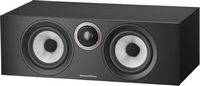 Bowers & Wilkins - 600 S3 Series 2-way Center Channel w/ dual 5" midbass (Each) - Black