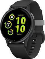 Garmin - v&#237;voactive 5 GPS Smartwatch 42 mm Fiber-reinforced polymer - Slate Aluminum and Black