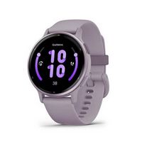 Garmin - vívoactive 5 GPS Smartwatch 42 mm Fiber-reinforced polymer - Metallic Orchid Aluminum an...