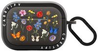 CASETiFY - AirPods Pro (2nd Generation) Bounce Case - Matte Charcoal with Ditsy Florals