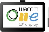 Wacom - One 13 Touch (2023 version) - 13.3&quot; Pen &amp; Touch Display Drawing Tablet - White