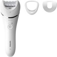 Philips - Epilator Series 8000 for Women - White With Silver Accent