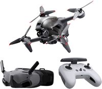 DJI - FPV Explorer Combo Drone with Remote Control and Goggles Integra - Gray