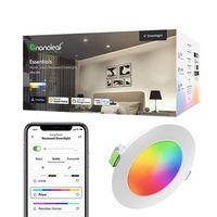 Nanoleaf - Essentials 4" Smart LED Downlight Thread & Matter Compatible - Multicolor