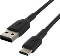 Belkin - BoostCharge USB-C to USB-A Cable 6.6ft - Black