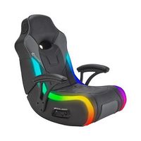 X Rocker - G-Force RGB Audio Floor Rocker Gaming Chair - Black