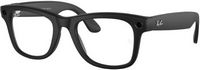 Ray-Ban Meta - Wayfarer Large Smart Glasses with Meta Ai, Audio, Photo, Video Compatibility - Cle...